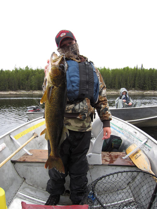 Blackstone Walleye Catch