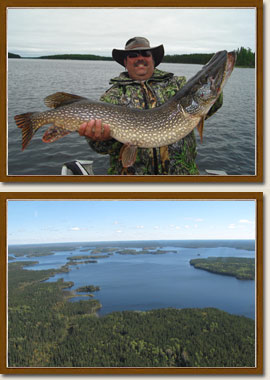 Walleye and pike fishing in Sioux Lookout, Ontario