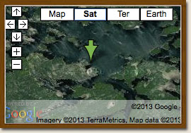 Click for Google Map of Kabikwabik Lake