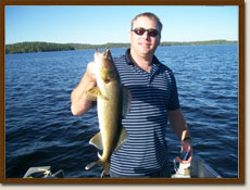 Kabik walleye catch