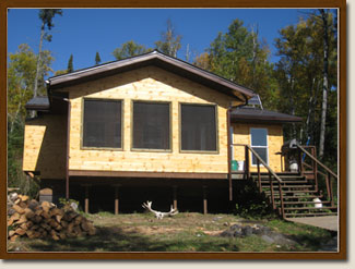 Fly in Aircraft outpost - Kabikwabik Cabin