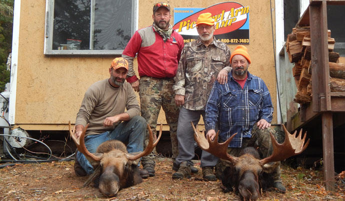 Moose Hunting Success in Northern Ontario, Canada