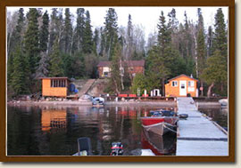 Fly in Aircraft outpost - wapesi Lake Cabin